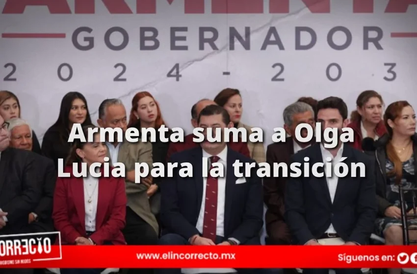  Alejandro Armenta suma a Olga Lucía Romero en la transición y estará en el Comité de Administración