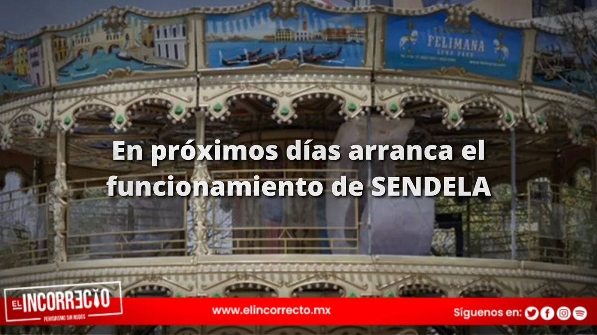 Revelan la Fecha para funcionamiento del carrusel veneciano y negocios en Sendela