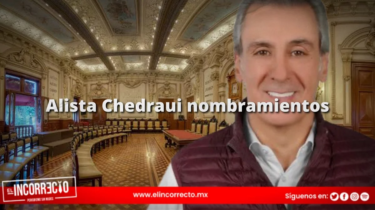 Pepe Chedraui alista nombramientos para el Ayuntamiento de Puebla
