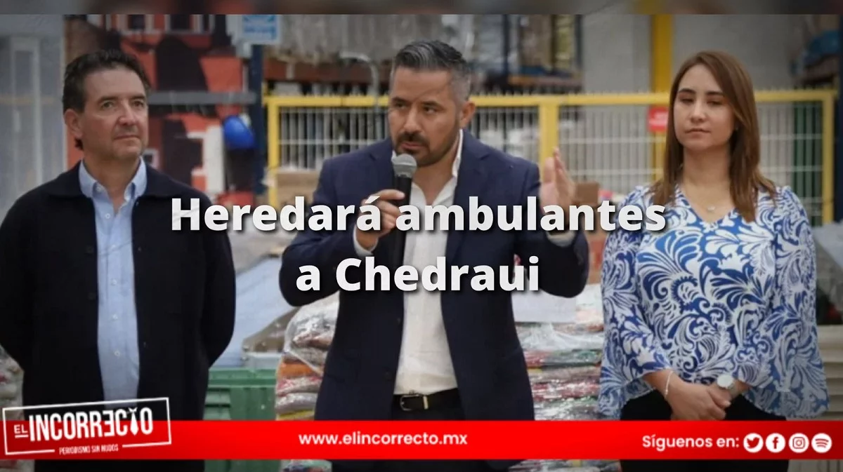 Adán Domínguez heredará 250 ambulantes en el Centro Histórico a Pepe Chedraui
