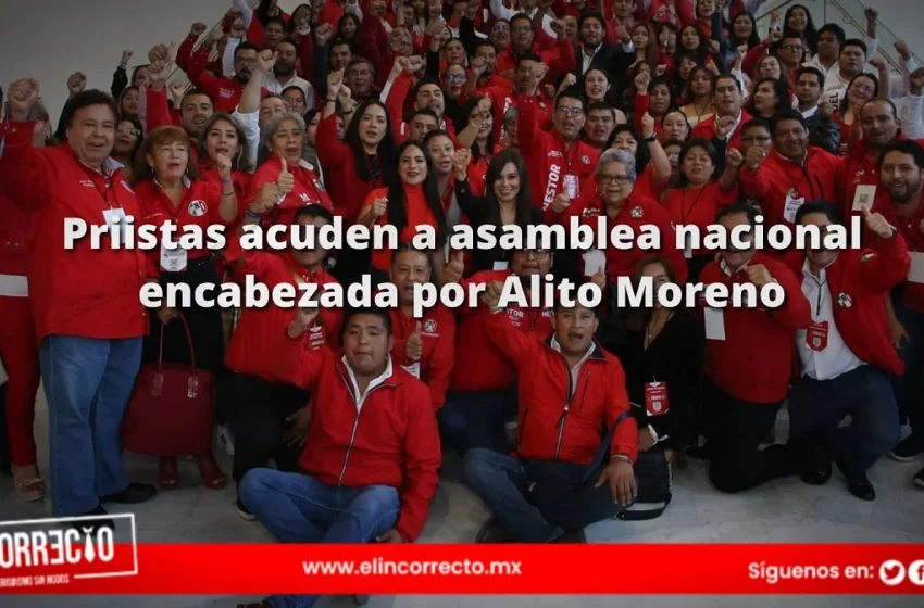  Ellos fueron los poblanos que aprobaron la reelección de Alito Moreno en el PRI