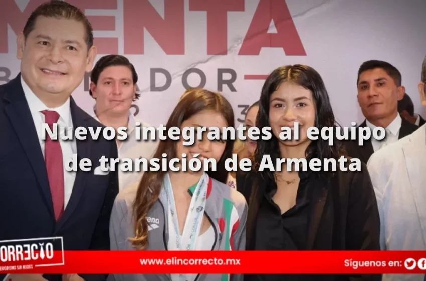 Alejandro Armenta Mier refuerza comisiones de transición: suma a Tomé y Chumacero