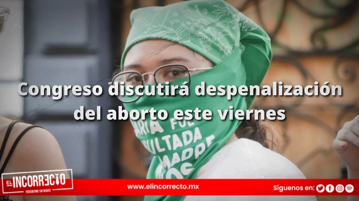 Congreso de Puebla discutirá despenalización del aborto este viernes