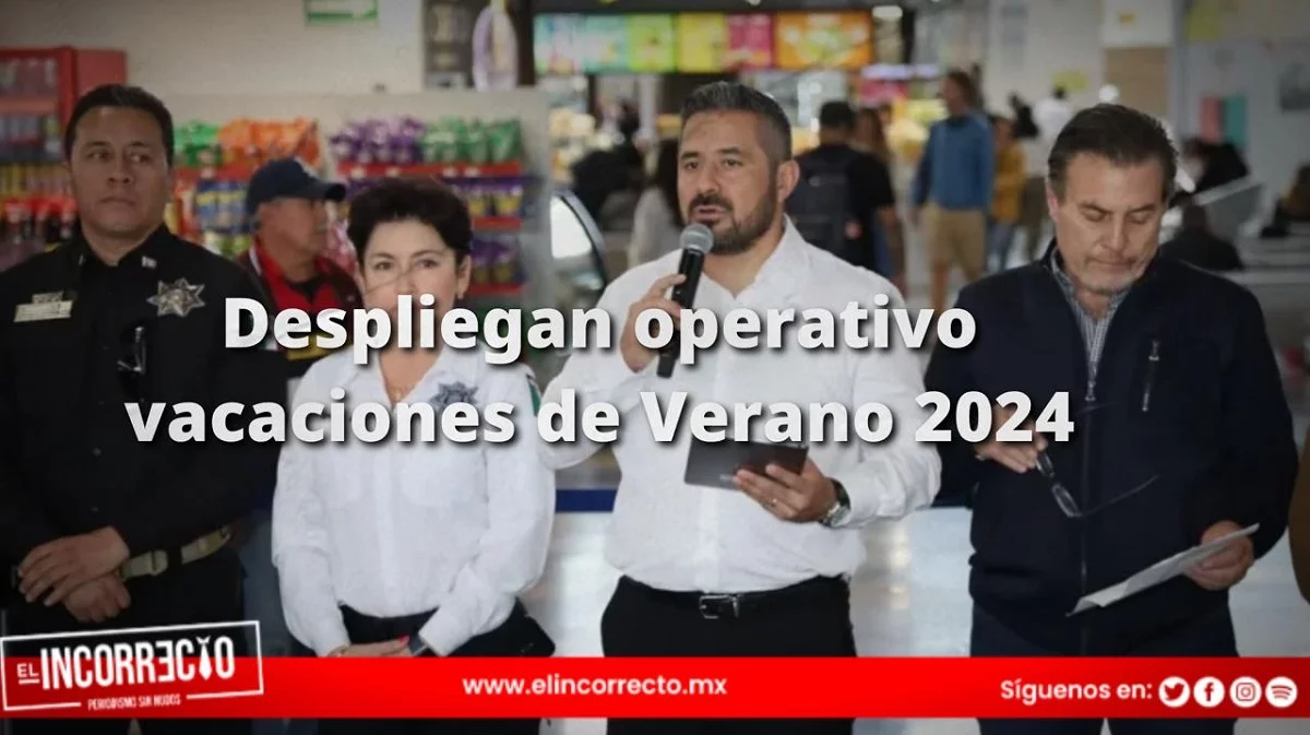 Ayuntamiento de Puebla despliega el Operativo Vacacional de Verano 2024 con mil policías