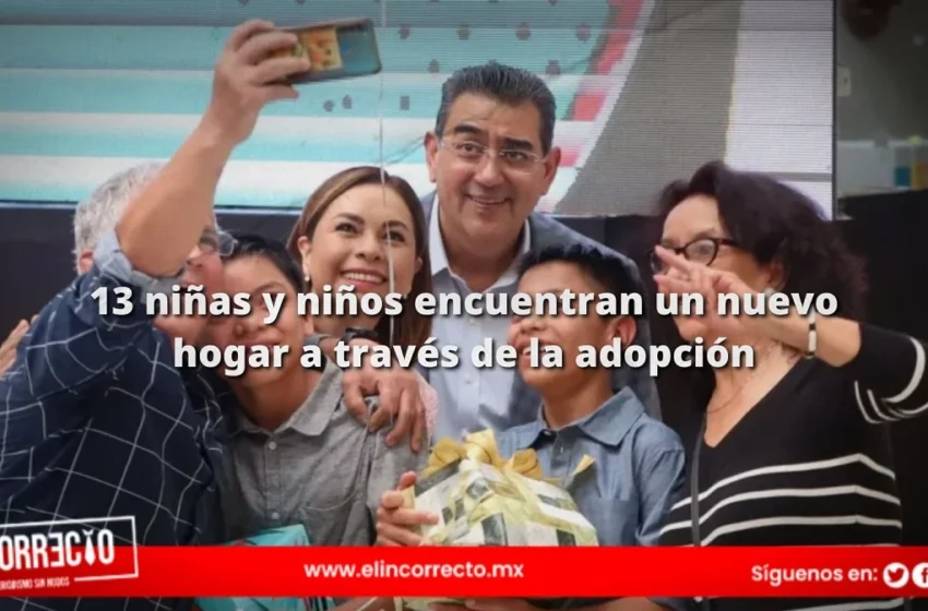  13 niñas y niños encuentran un nuevo hogar a través de la adopción en Puebla: Gaby Bonilla