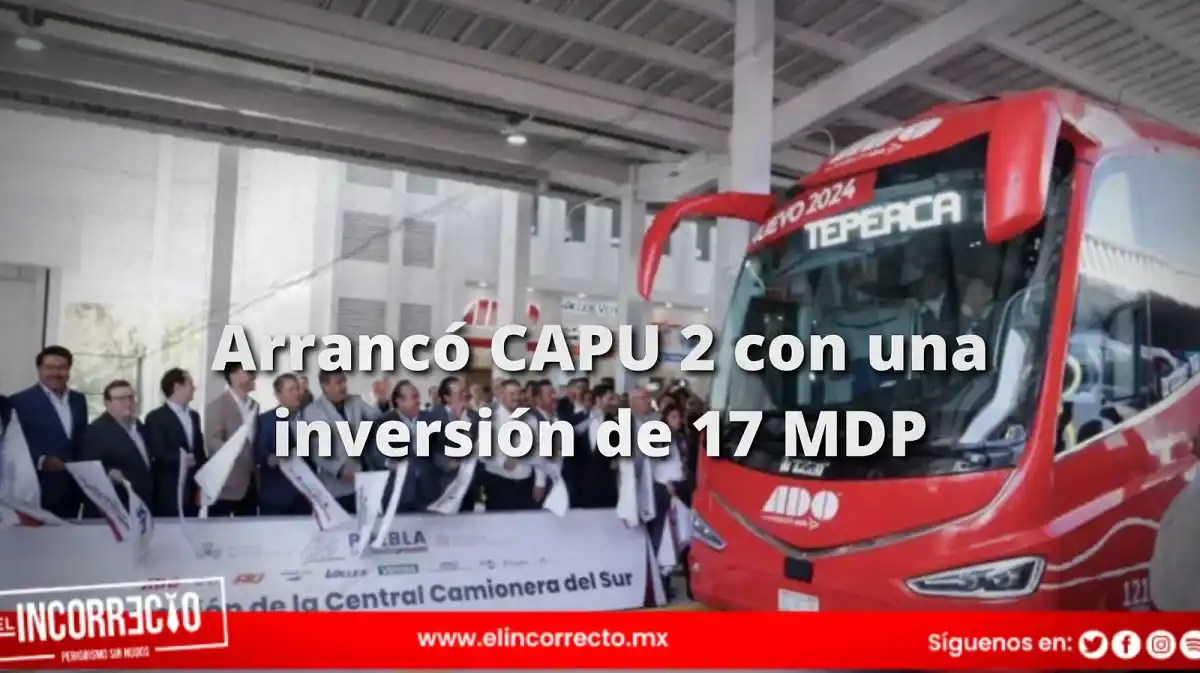 Inicia CAPU Sur: Sergio Salomón inaugura proyecto que costó 170 millones de pesos