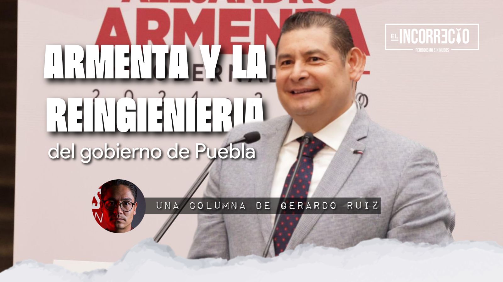 Armenta y la reingeniería del gobierno de Puebla