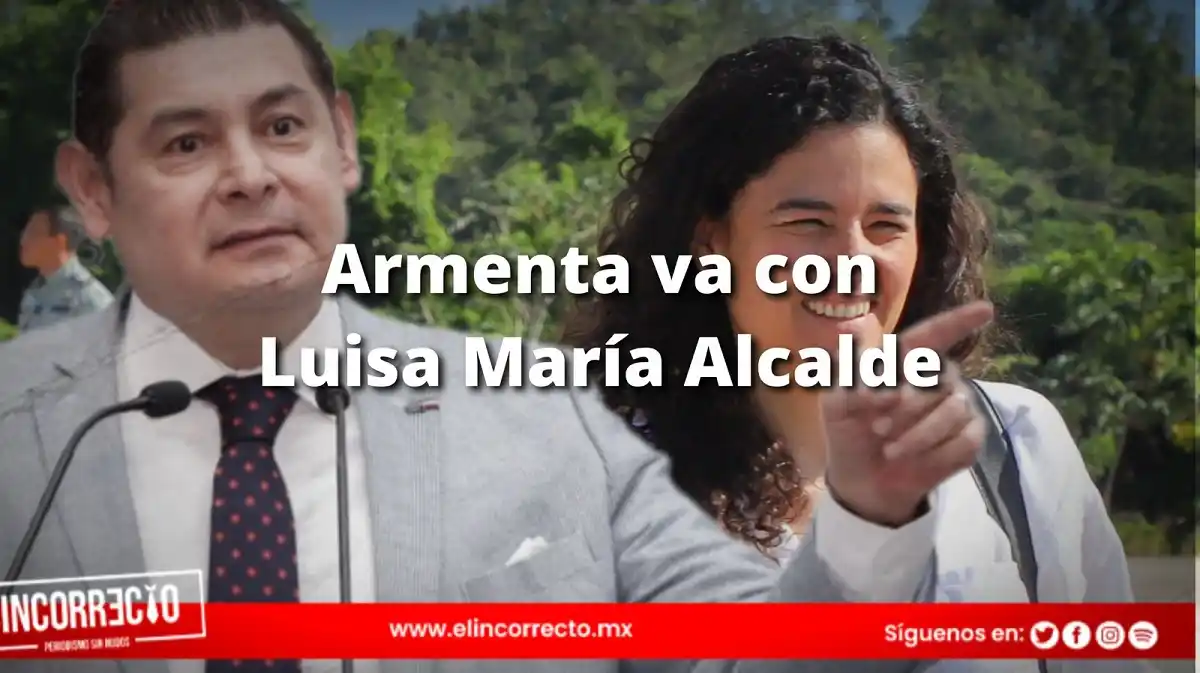 Armenta respalda a Luisa Alcalde para que dirija Morena