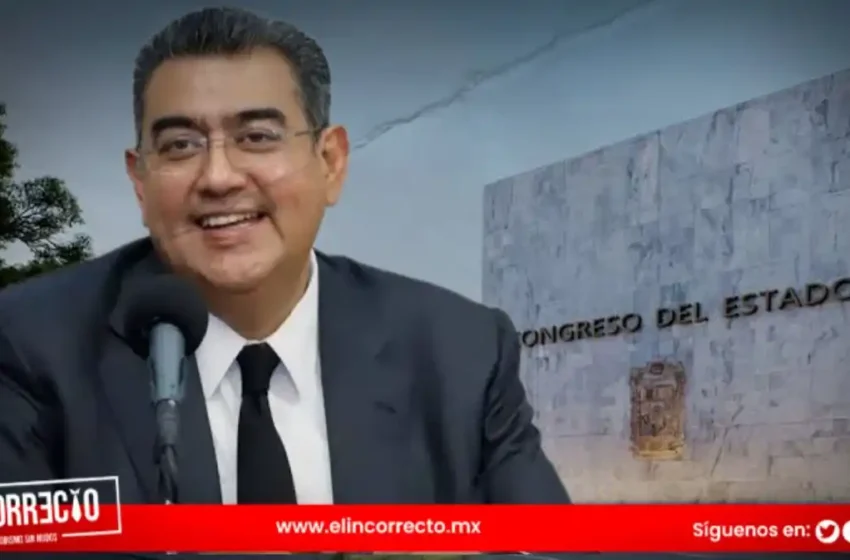  Confía Sergio Salomón que nueva sede del Congreso de Puebla esté lista en septiembre