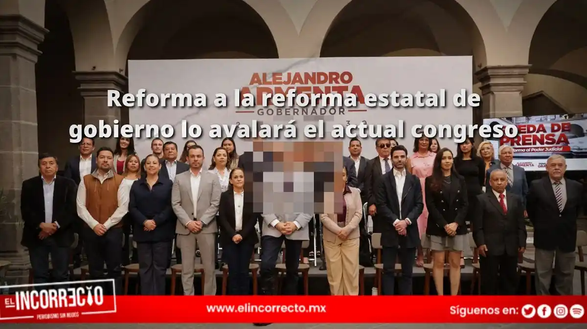 Reforma a estructura del gobierno estatal saldrá en actual legislatura: Armenta
