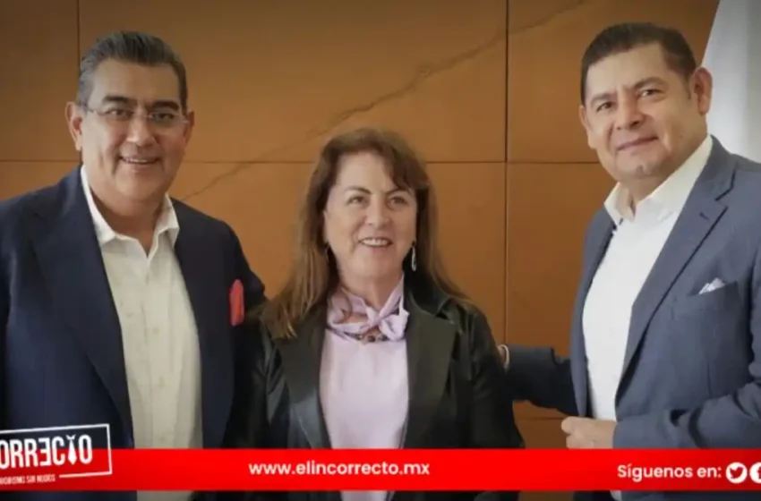 Sergio Salomón y Armenta también se reúnen con gobernadora electa de Morelos