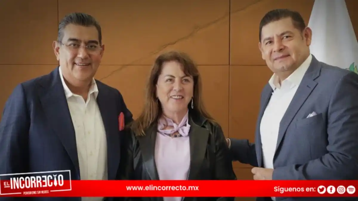 Sergio Salomón y Armenta también se reúnen con gobernadora electa de Morelos