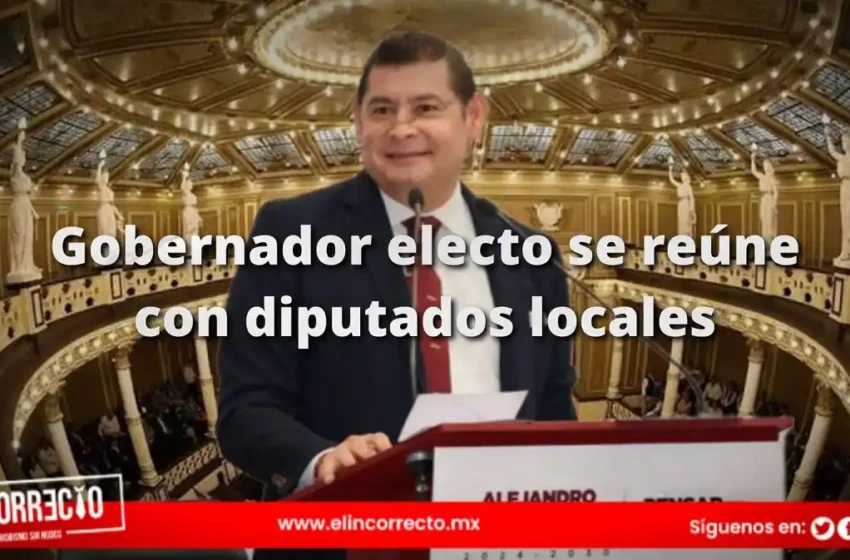  Plantea Armenta a diputados locales aprobar reingeniería al gobierno de Puebla