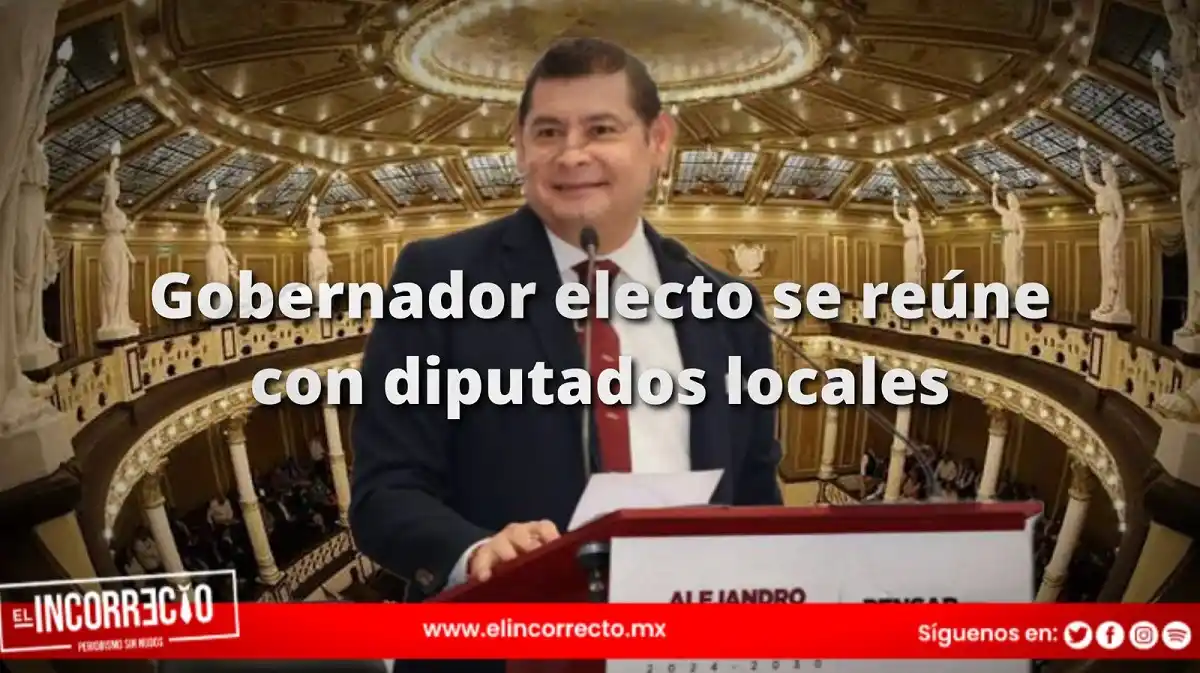 Plantea Armenta a diputados locales aprobar reingeniería al gobierno de Puebla