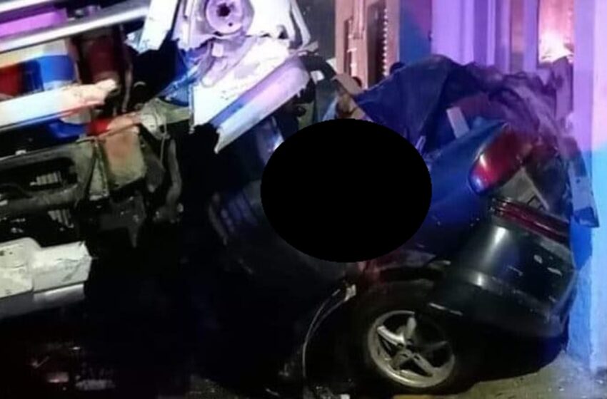 Tragedia: Chofer de transporte de personal de Volkswagen aplasta un automóvil familiar; hay 5 muertos y dos son menores de edad