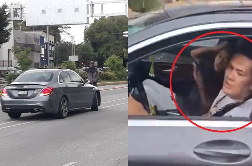  Conductor Huye Tras Embestir a Dos Personas en el Bulevar 5 de Mayo en Puebla
