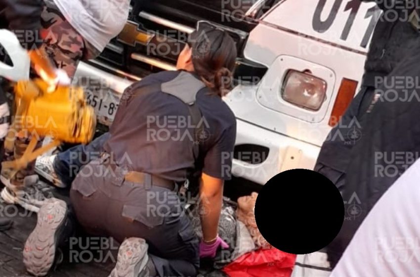  Abuelita Poblana Atropellada por Microbús en el Centro de Puebla: Conductor Detenido