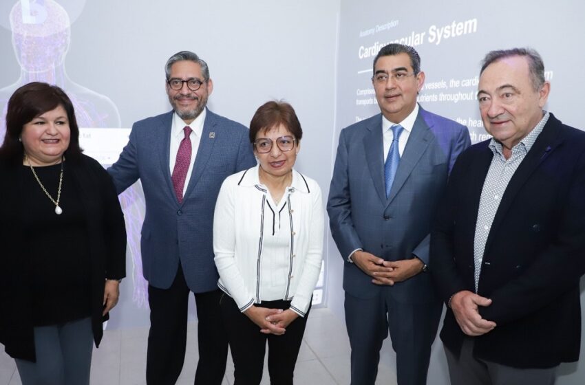  Anuncia Sergio Salomón inversión de 250 mdp para intervención de preparatorias BUAP