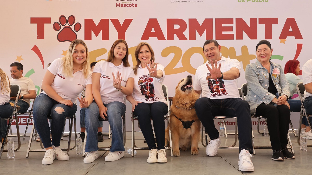 Apoyo comunitario y protección animal será una realidad en Puebla: Armenta