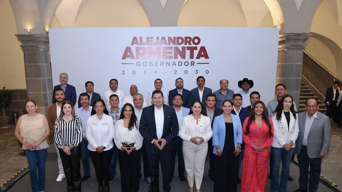 Armenta y alcaldes electos juntos por el bienestar y la seguridad de las familias poblanas