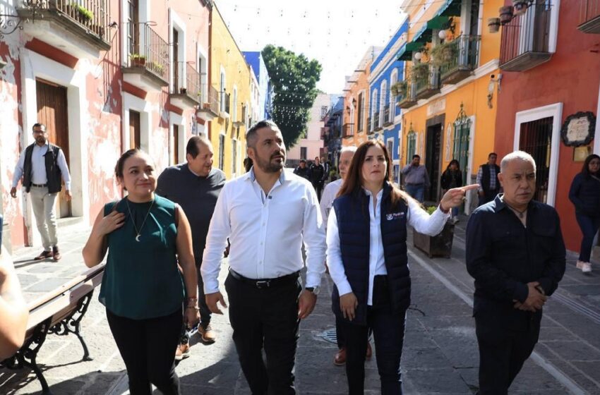  Ayuntamiento de Puebla interviene 17 fachadas en el centro histórico