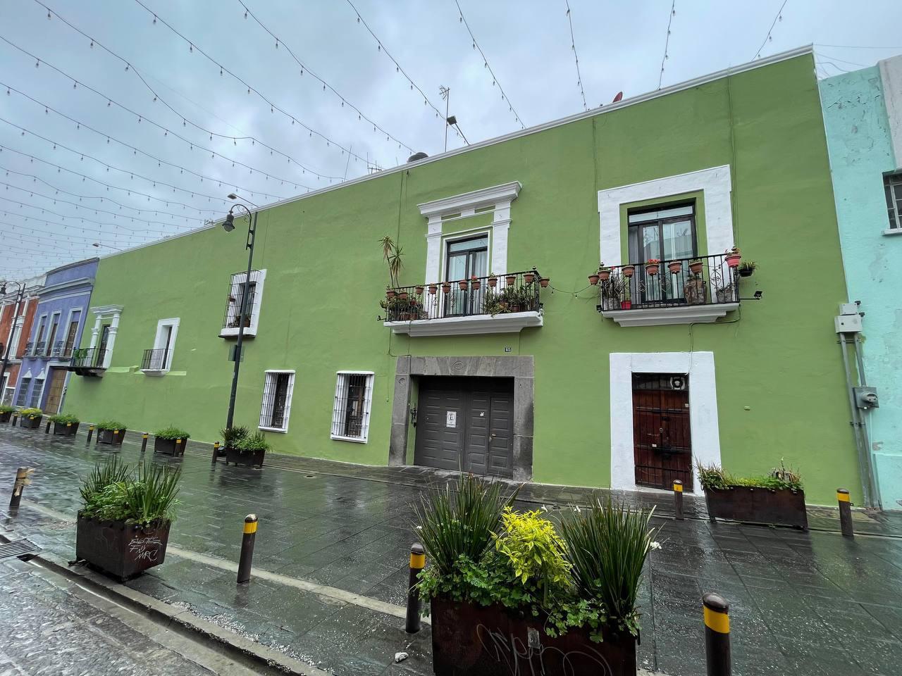 Ayuntamiento de Puebla invierte 806 mil pesos en restaurar 17 fachadas en el Centro Histórico