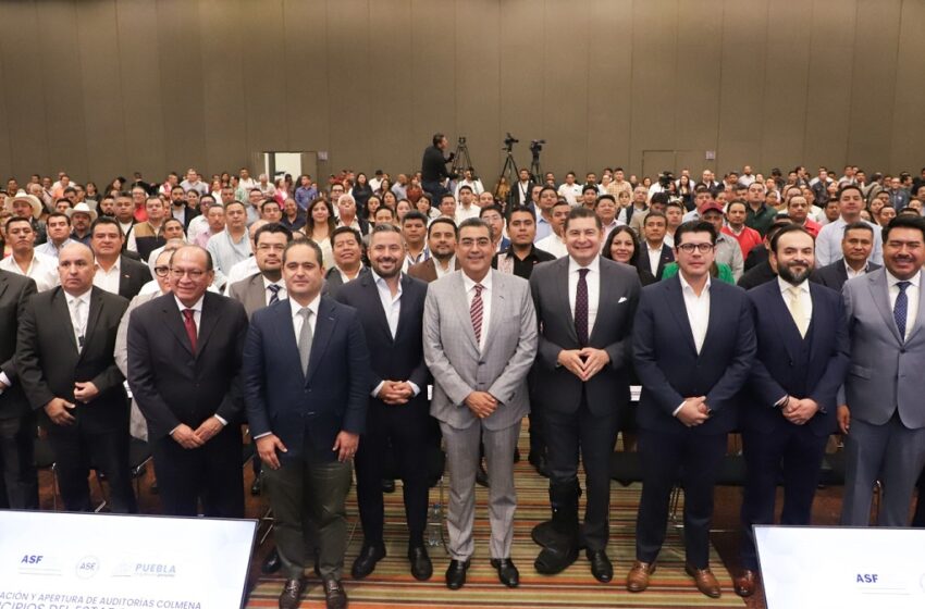  Capacitación y Apertura de Auditorías Colmena a municipios del Estado de Puebla