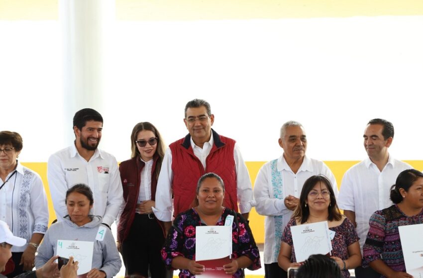  Con obras educativas, Sergio Salomón impulsa progreso comunitario