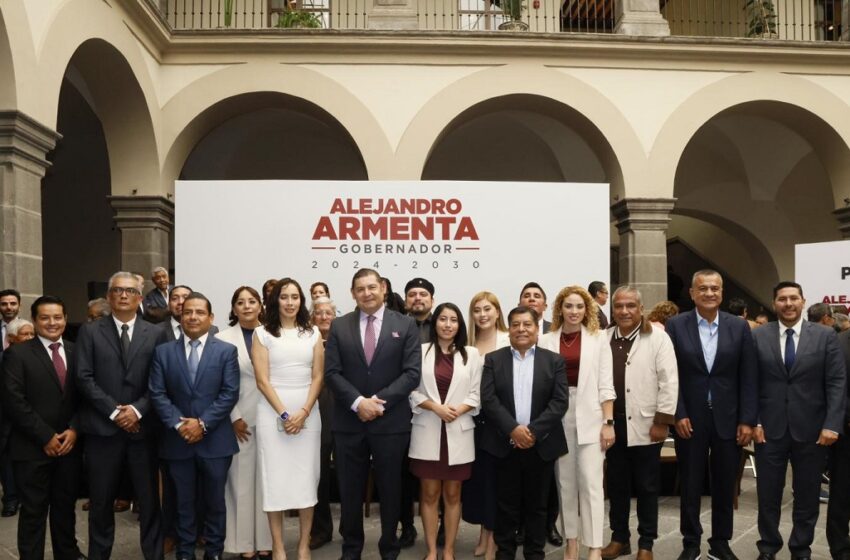  Con unidad y lealtad a Puebla se construye un gobierno transparente: Alejandro Armenta