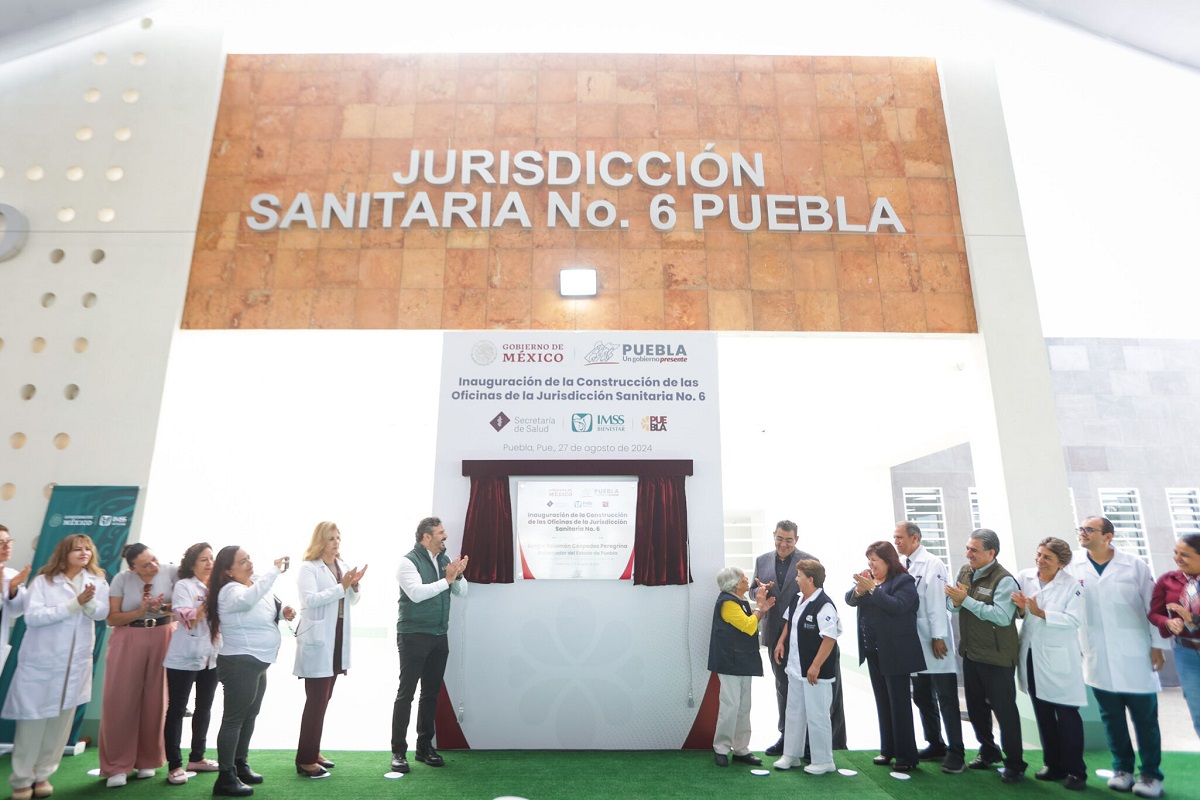 Gobierno Estatal inaugura la construcción de las oficinas de Jurisdicción Sanitaria no. 6