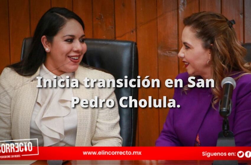  Inicia transición en San Pedro Cholula: Angón recibe a Tonantzin Fernández