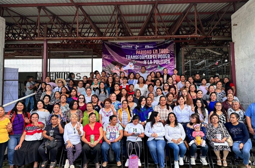  Morena fortalece el liderazgo de las mujeres en Puebla con talleres gratuitos