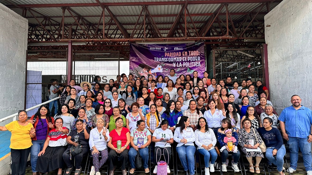 Morena fortalece el liderazgo de las mujeres en Puebla con talleres gratuitos