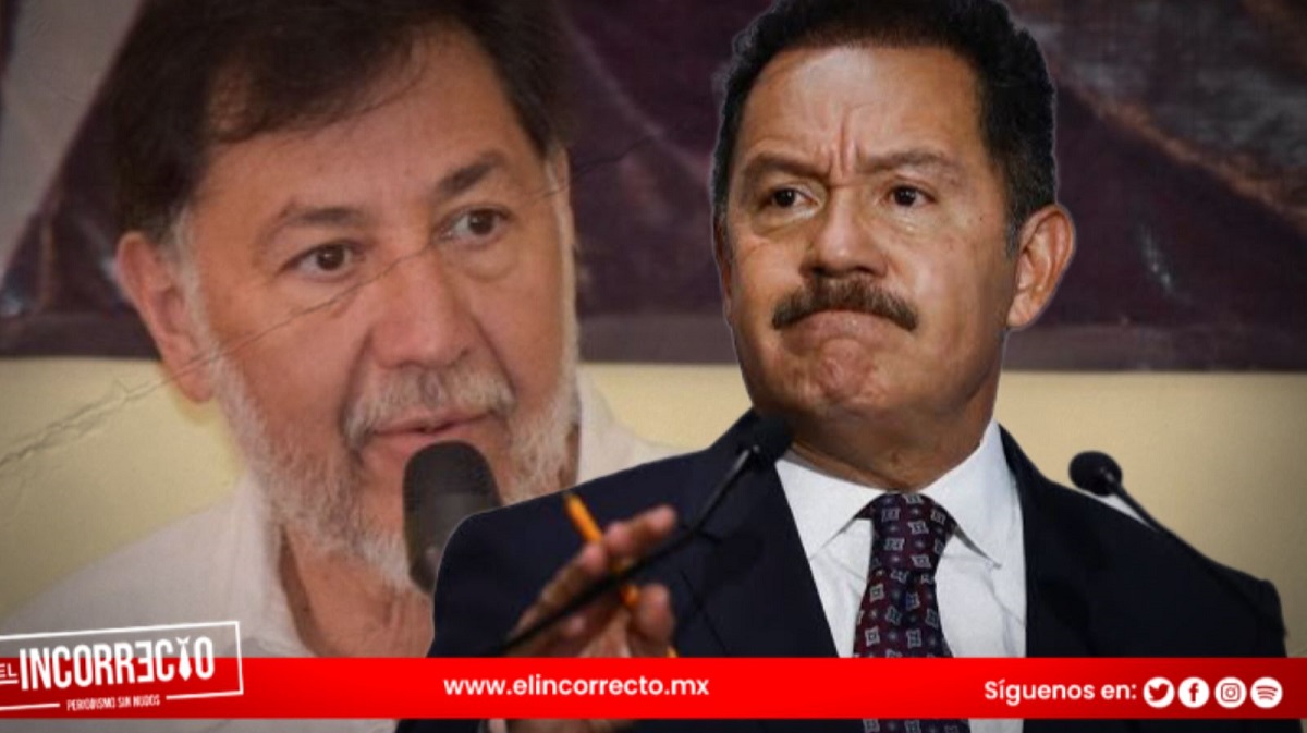 Nacho Mier se queda sin nada Fernández Noroña es presidente del Senado
