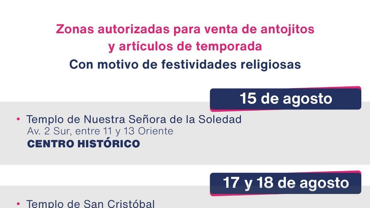 Segom brindará atención y vigilancia por festividades en la capital poblana