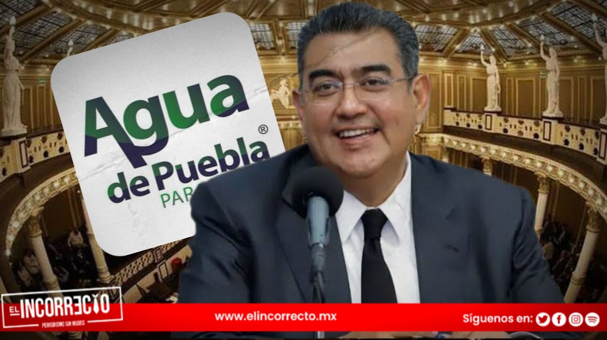 Sergio Salomón a favor que Agua de Puebla comparezca en el Congreso