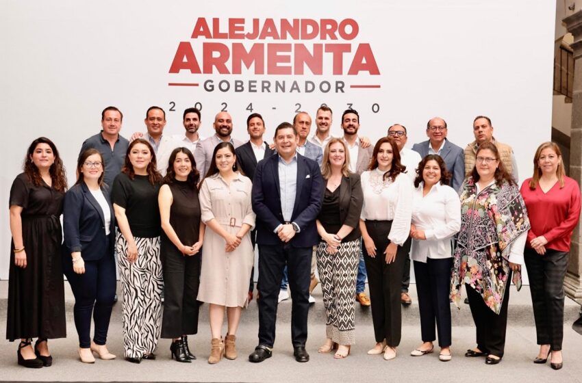  Trabajo coordinado, detonador de proyectos para el desarrollo de Puebla: Armenta
