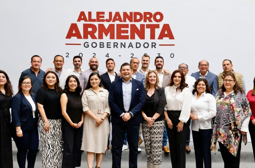 Trabajo coordinado, detonador de proyectos para el desarrollo de Puebla: Armenta