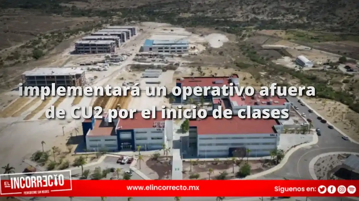SSC implementará un operativo afuera de CU2 por el inicio de clases