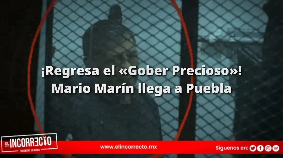 ¡Regresa el «Gober Precioso»! Mario Marín llega a Puebla para cumplir prisión domiciliaria