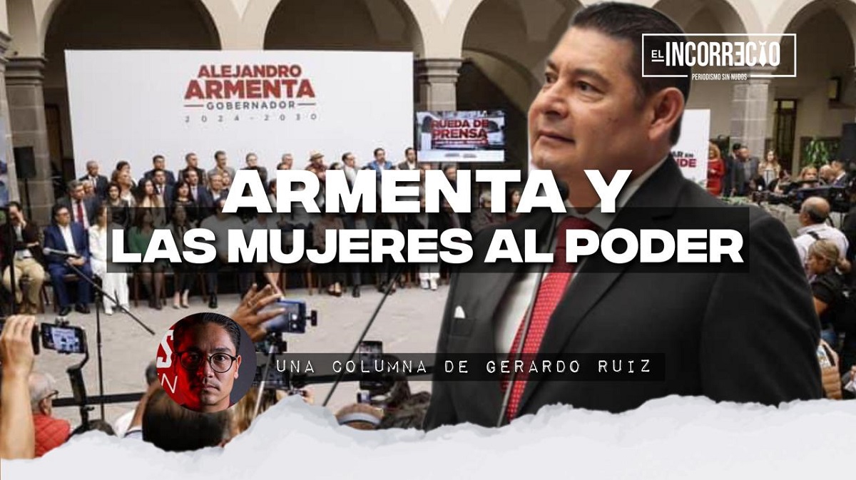 Armenta y las mujeres al poder