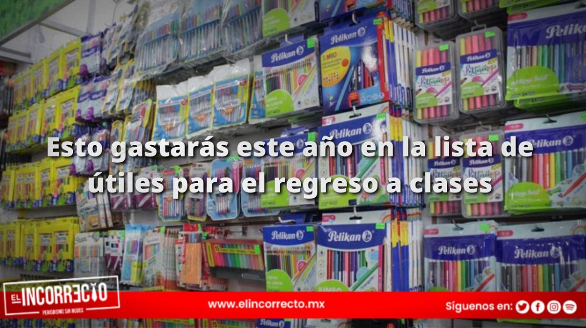 ¡Prepara la cartera! Esto gastarás este año en la lista de útiles para el regreso a clases en Puebla