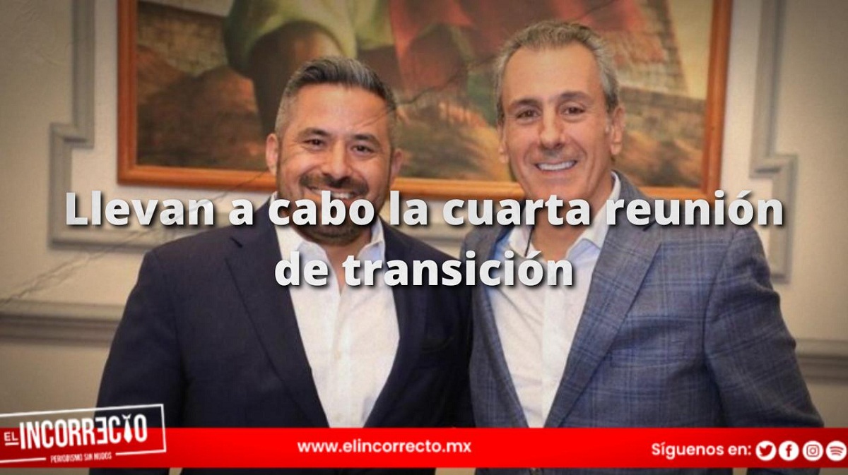 Adán Domínguez y Pepe Chedraui llevan a cabo la cuarta reunión de transición