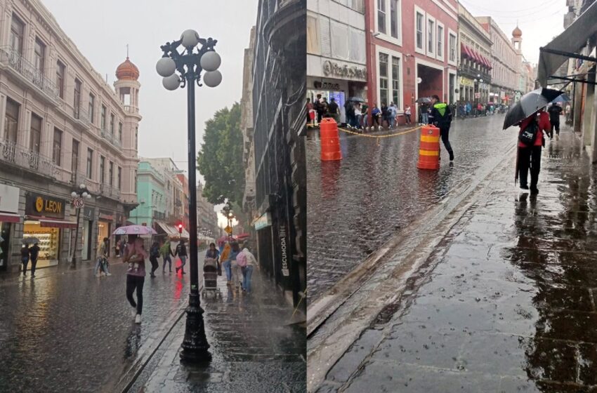  Prepárate: Se Pronostican Lluvias Persistentes en Puebla Durante Todo el Lunes