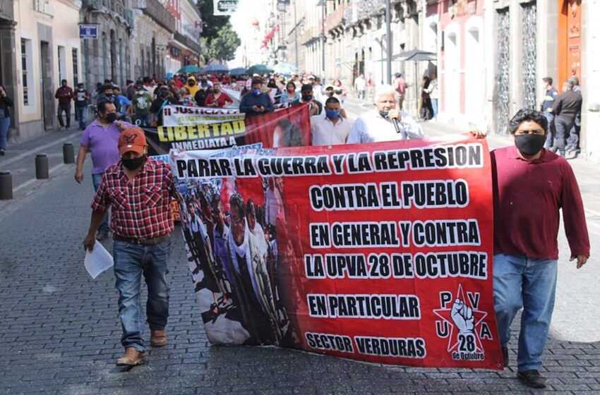  ¡Prepárate para el caos vial! La 28 de Octubre planea bloquear Puebla este miércoles