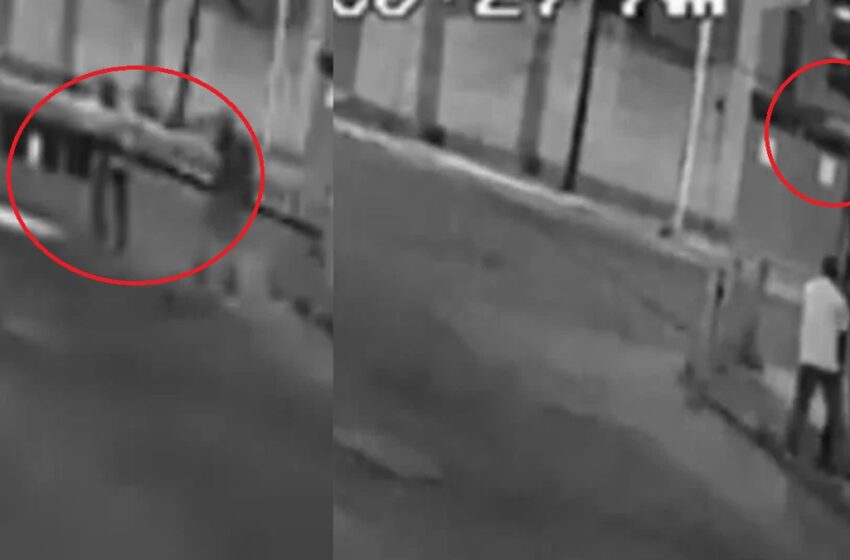  ¡Robo exprés en Puebla! Ladrones desmantelan semáforo en menos de un minuto en el Barrio de Santiago