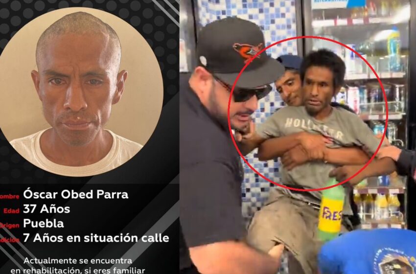  VIDEO Poblano iba por una Fresca al Oxxo y acaba «levantado» y Anexado por la ‘Patrulla espiritual’