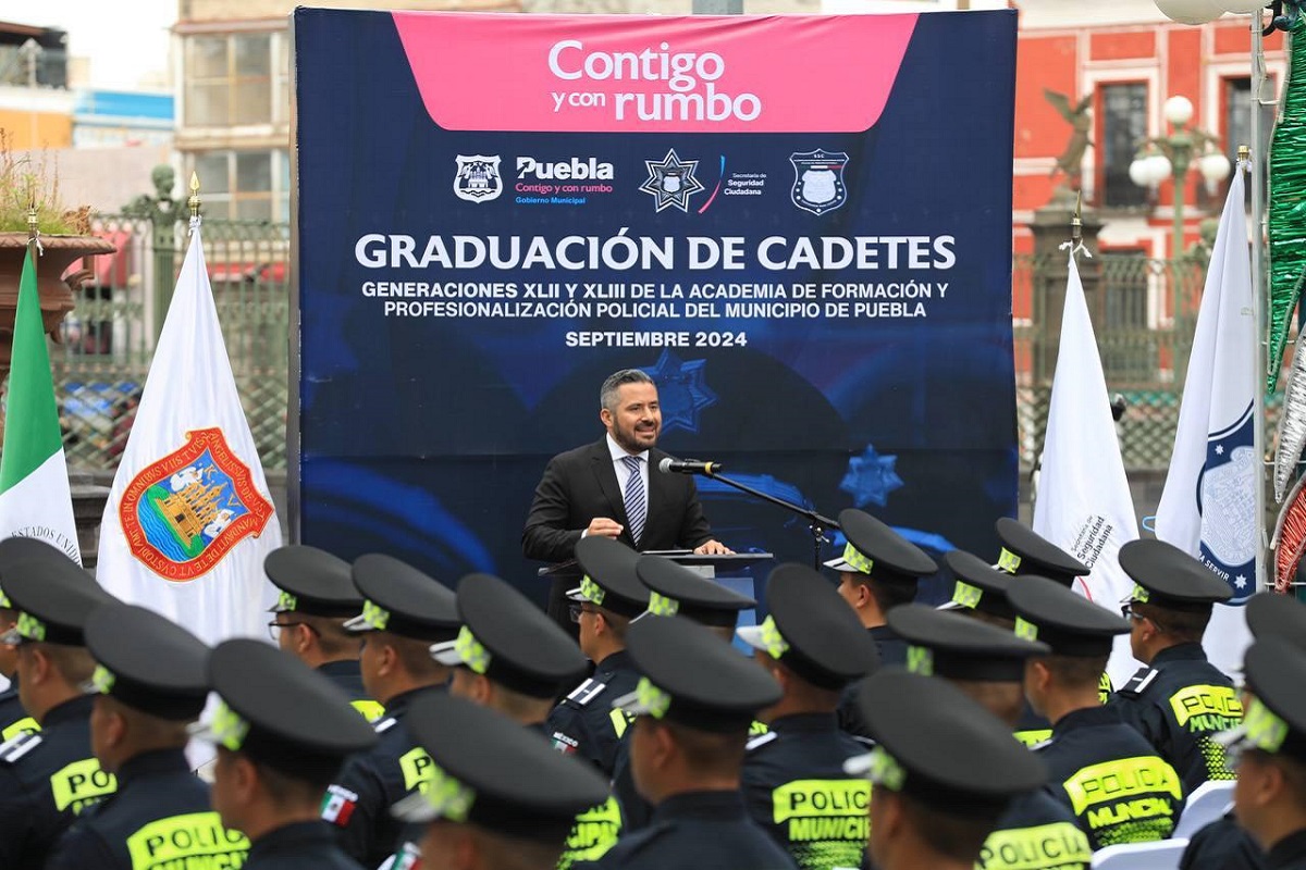 "Graduamos a 757 policías en tres años": Adán Domínguez