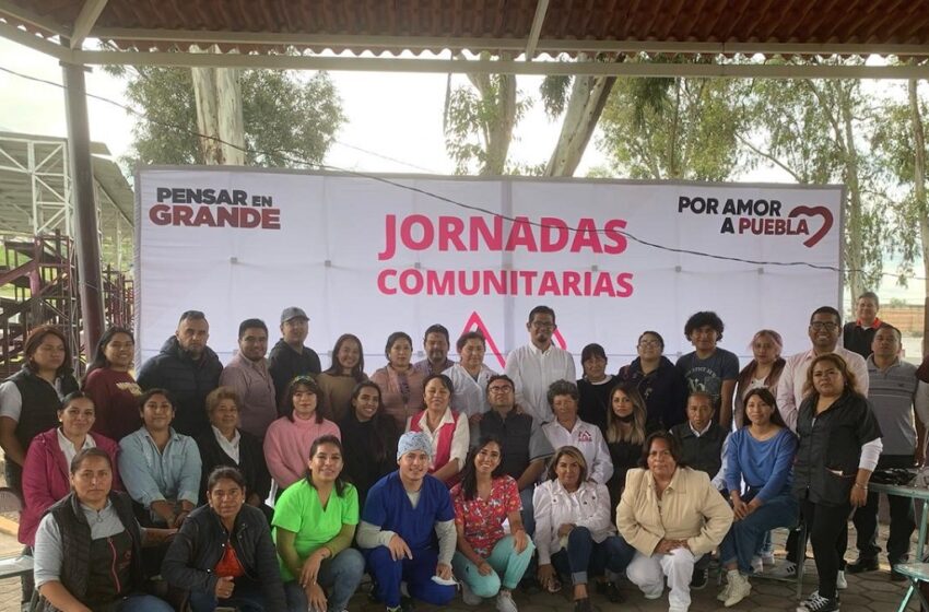  Alejandro Armenta impulsa jornadas comunitarias en Amozoc y acerca servicios esenciales a poblanos