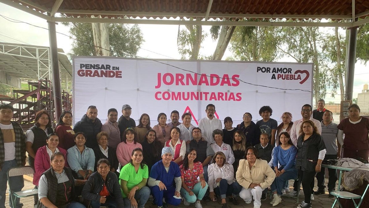 Alejandro Armenta impulsa jornadas comunitarias en Amozoc y acerca servicios esenciales a poblanos